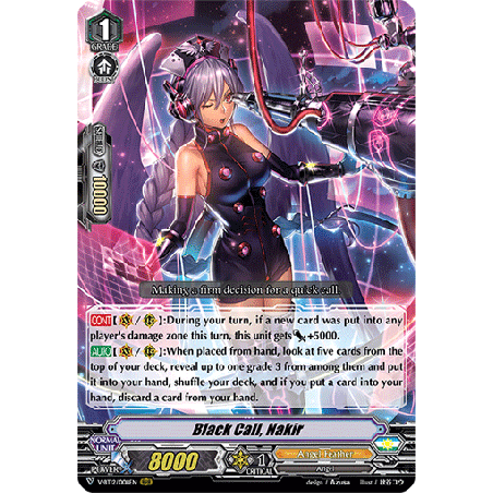 Vanguard_TCG_card_V-BT12_008EN_RRR_Black_Call_Nakir_Divine_Lightning_Radiance