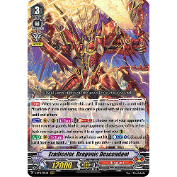 Vanguard_TCG_card_V-BT12_014EN_RRR_Eradicator_Dragonic_Descendant_Divine_Lightning_Radiance