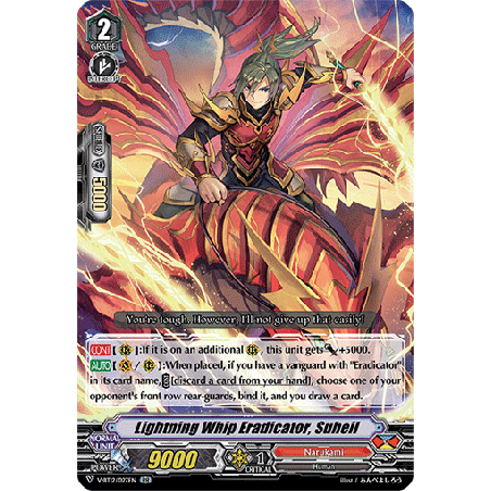 Vanguard_TCG_card_V-BT12_027EN_RR_Lightning_Whip_Eradicator_Suheil_Divine_Lightning_Radiance