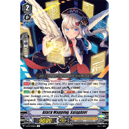 Vanguard_TCG_card_V-BT12_030EN_R_Black_Mapping_Salaphiel_Divine_Lightning_Radiance