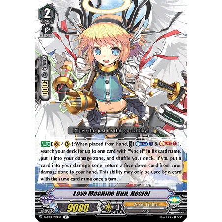 Vanguard_TCG_card_V-BT12_031EN_R_Love_Machine_Gun_Nociel_Divine_Lightning_Radiance