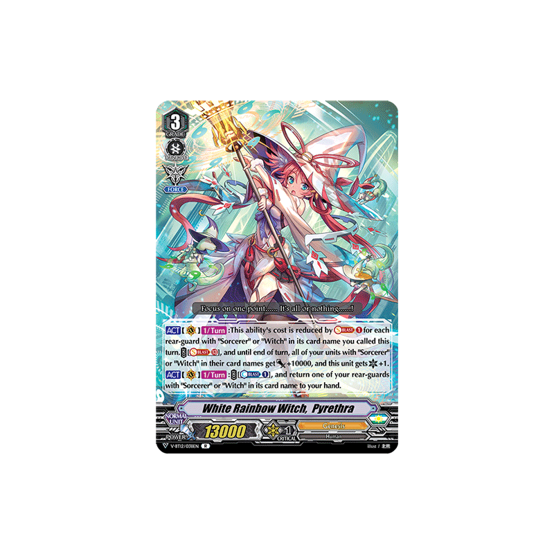Vanguard_TCG_card_V-BT12_038EN_R_White_Rainbow_Witch_Pyrethra_Divine_Lightning_Radiance