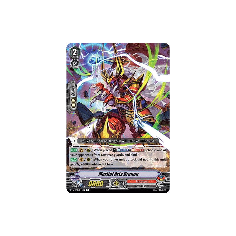 Vanguard_TCG_card_V-BT12_044EN_R_Martial_Arts_Dragon_Divine_Lightning_Radiance