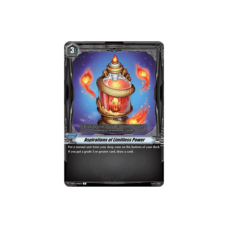 Vanguard_TCG_card_V-BT12_046EN_R_Aspirations_of_Limitless_Power_Divine_Lightning_Radiance