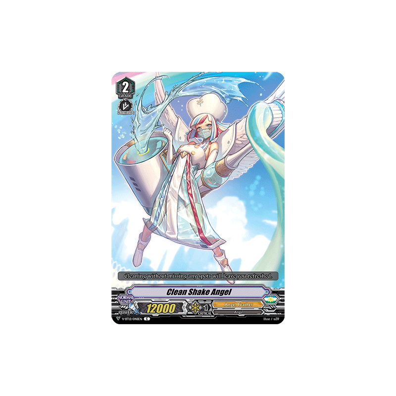 Vanguard_TCG_card_V-BT12_048EN_C_Clean_Shake_Angel_Divine_Lightning_Radiance