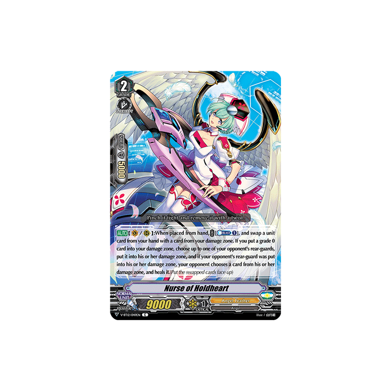 Vanguard_TCG_card_V-BT12_049EN_C_Nurse_of_Holdheart_Divine_Lightning_Radiance