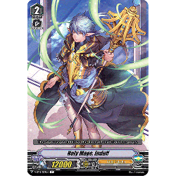Vanguard_TCG_card_V-BT12_059EN_C_Holy_Mage_Indulf_Divine_Lightning_Radiance