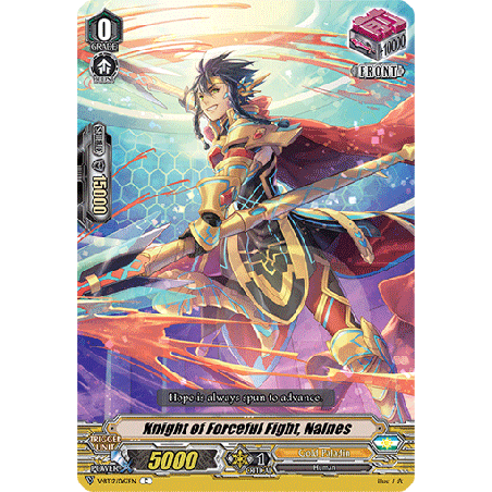 Vanguard_TCG_card_V-BT12_067EN_C_Knight_of_Forceful_Fight_Nalnes_Divine_Lightning_Radiance