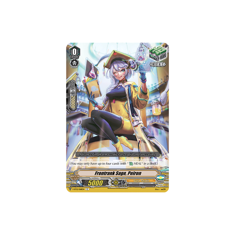 Vanguard_TCG_card_V-BT12_068EN_C_Frontrank_Sage_Peiron_Divine_Lightning_Radiance