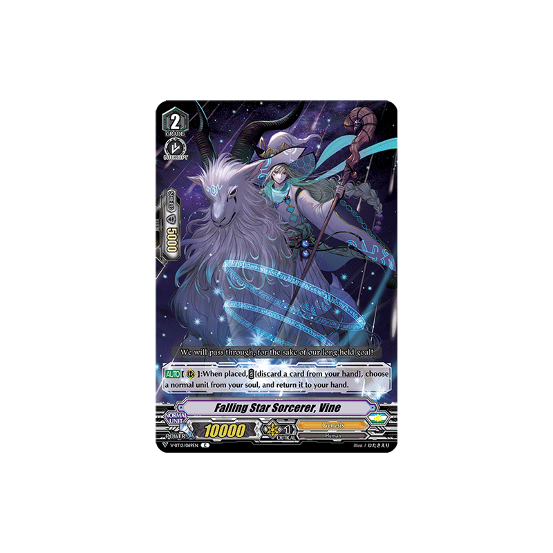 Vanguard_TCG_card_V-BT12_069EN_C_Falling_Star_Sorcerer_Vine_Divine_Lightning_Radiance