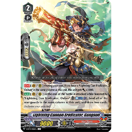 Vanguard_TCG_card_V-BT12_080EN_C_Lightning_Cannon_Eradicator_Gongsun_Divine_Lightning_Radiance