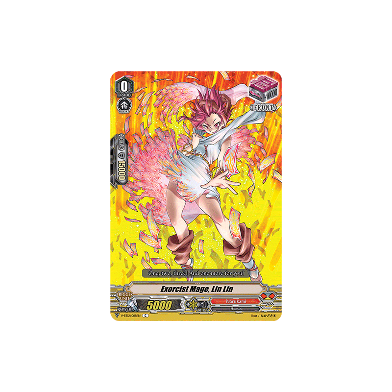 Vanguard_TCG_card_V-BT12_088EN_C_Exorcist_Mage_Lin_Lin_Divine_Lightning_Radiance
