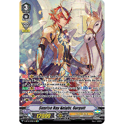Vanguard_TCG_card_V-BT12_SP02EN_SP_Sunrise_Ray_Knight_Gurguit_Divine_Lightning_Radiance