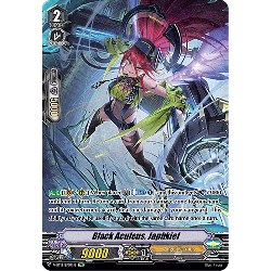 Vanguard_TCG_card_V-BT12_SP07EN_SP_Black_Aculeus_Japhkiel_Divine_Lightning_Radiance