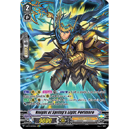 Vanguard_TCG_card_V-BT12_SP20EN_SP_Knight_of_Spring_s_Light_Perimore_Divine_Lightning_Radiance