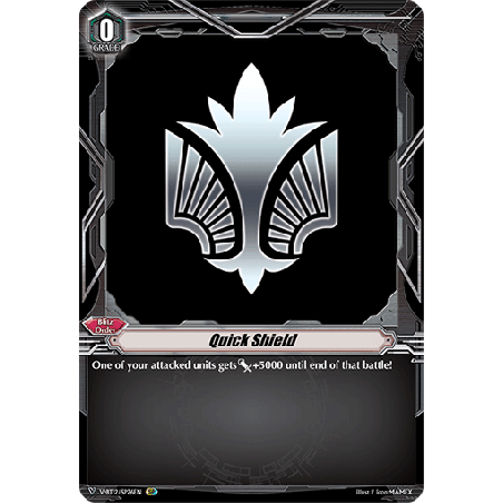 Vanguard_TCG_card_V-BT12_SP26EN_SP_Quick_Shield_Divine_Lightning_Radiance