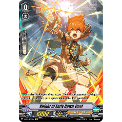 Vanguard_TCG_card_V-BT12_SP27EN_SP_Knight_of_Early_Dawn_Coel_Divine_Lightning_Radiance