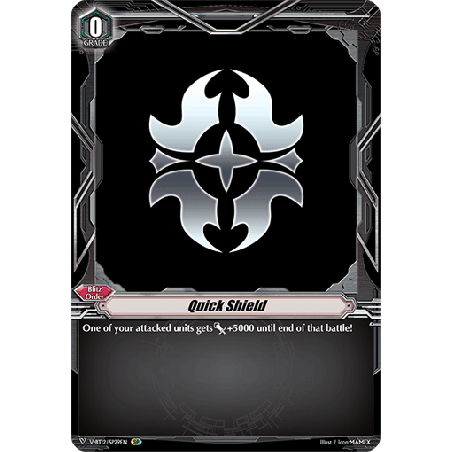 Vanguard_TCG_card_V-BT12_SP29EN_SP_Quick_Shield_Divine_Lightning_Radiance