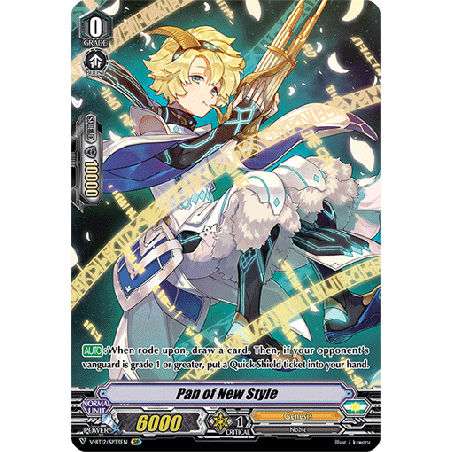 Vanguard_TCG_card_V-BT12_SP33EN_SP_Pan_of_New_Style_Divine_Lightning_Radiance