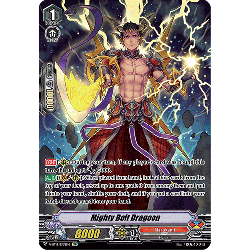 Vanguard_TCG_card_V-BT12_SP38EN_SP_Mighty_Bolt_Dragoon_Divine_Lightning_Radiance