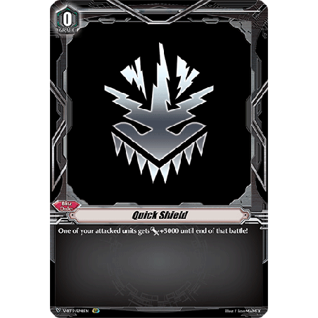 Vanguard_TCG_card_V-BT12_SP41EN_SP_Quick_Shield_Divine_Lightning_Radiance