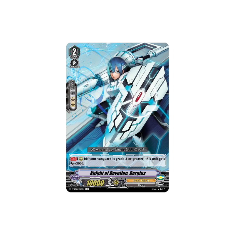 Vanguard_TCG_card_V-BT01_043EN_C_Knight_of_Devotion_Bergius_Unite_Team_Q4