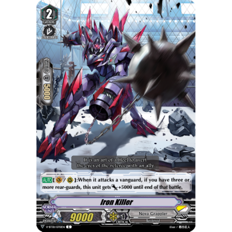 Vanguard_TCG_card_V-BT01_070EN_C_Iron_Killer_Unite_Team_Q4