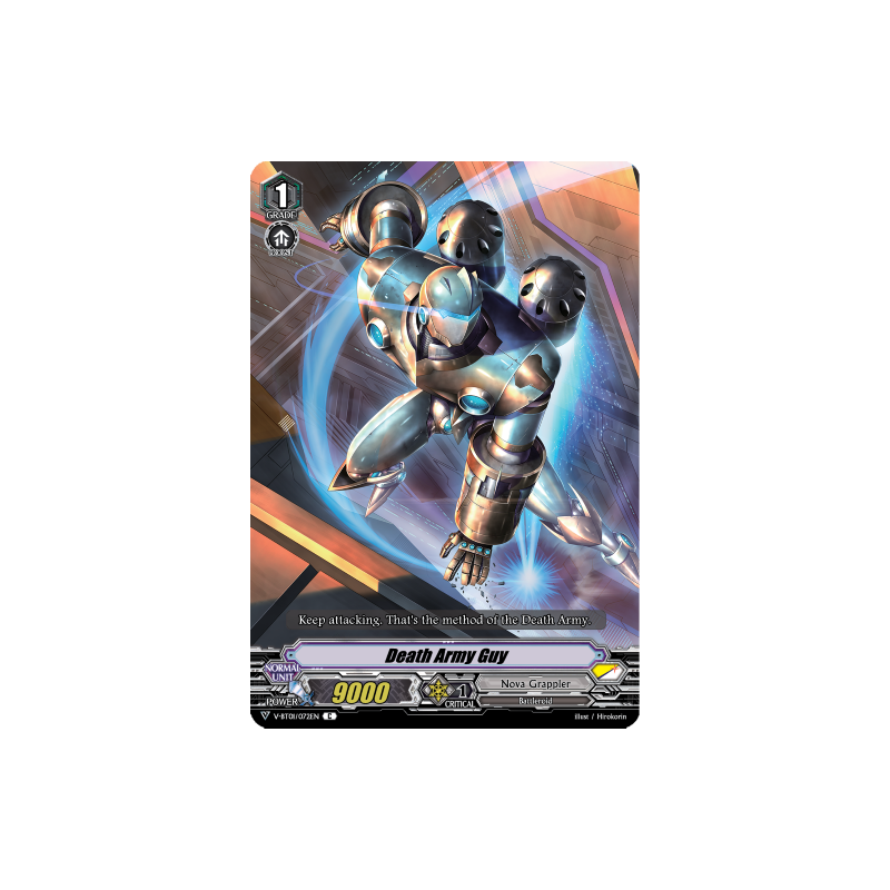 Vanguard_TCG_card_V-BT01_072EN_C_Death_Army_Guy_Unite_Team_Q4