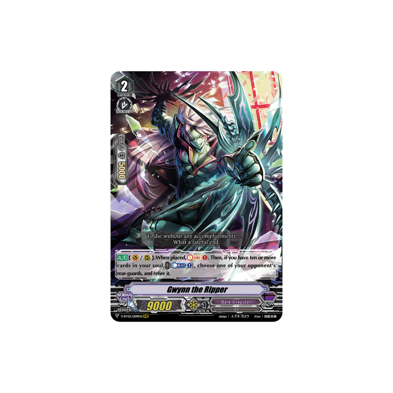Vanguard_TCG_card_V-BT02_009EN_RRR_Gwynn_the_Ripper_Strongest_Team_AL4