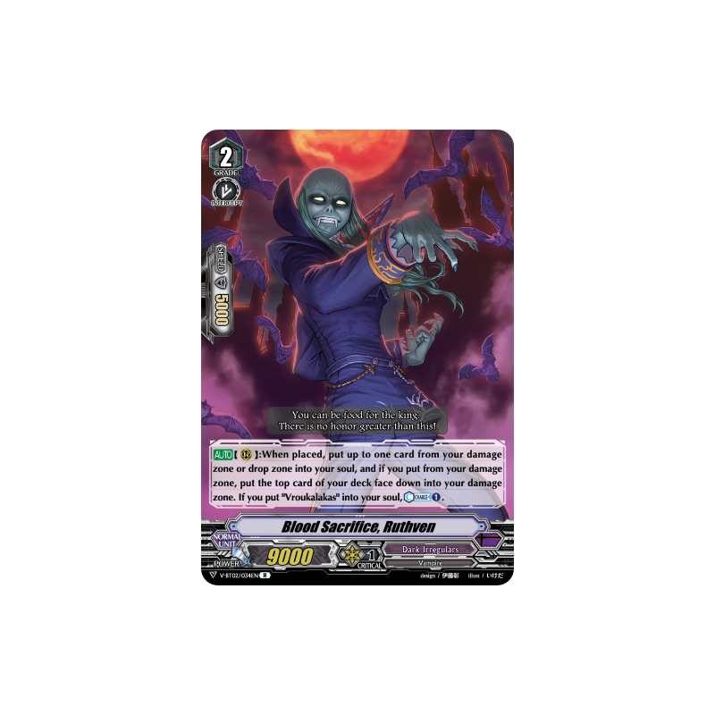 Vanguard_TCG_card_V-BT02_034EN_R_Blood_Sacrifice_Ruthven_Strongest_Team_AL4