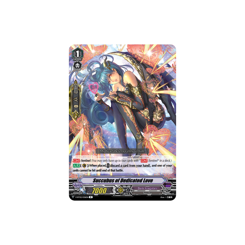 Vanguard_TCG_card_V-BT02_036EN_R_Succubus_of_Dedicated_Love_Strongest_Team_AL4