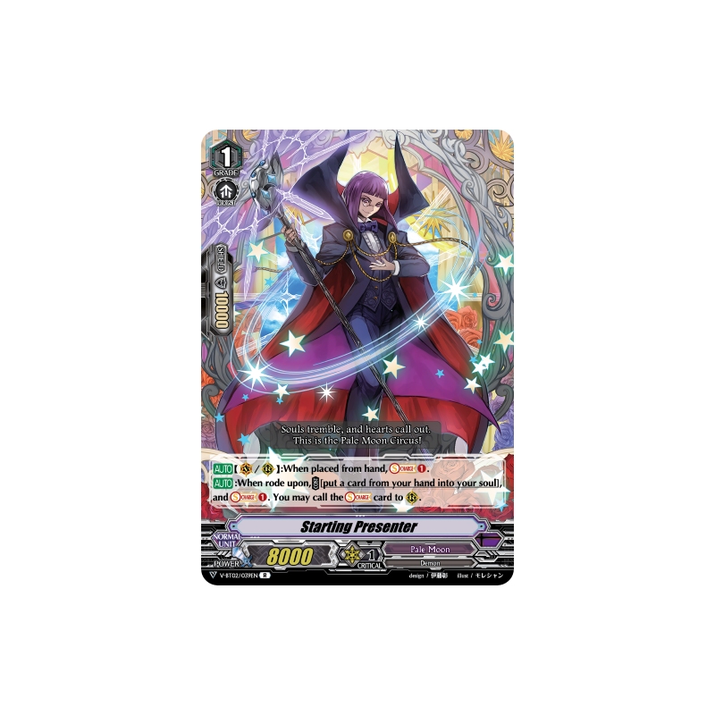 Vanguard_TCG_card_V-BT02_039EN_R_Starting_Presenter_Strongest_Team_AL4