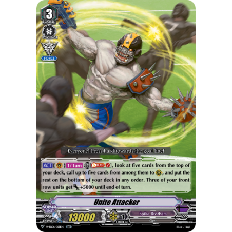 Vanguard_TCG_card_V-EB01_013EN_RR_Unite_Attacker_The_Destructive_Roar