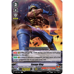 Vanguard_TCG_card_V-EB01_019EN_R_Savage_King_The_Destructive_Roar