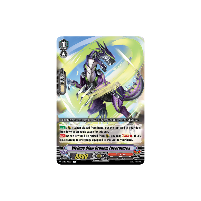 Vanguard_TCG_card_V-EB01_022EN_R_Vicious_Claw_Dragon_Laceraterex_The_Destructive_Roar