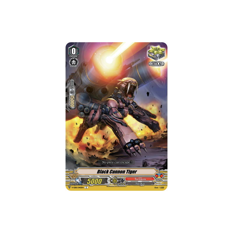 Vanguard_TCG_card_V-EB01_040EN_C_Black_Cannon_Tiger_The_Destructive_Roar