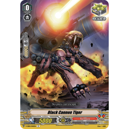 Vanguard_TCG_card_V-EB01_040EN_C_Black_Cannon_Tiger_The_Destructive_Roar