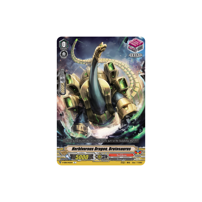 Vanguard_TCG_card_V-EB01_042EN_C_Herbivorous_Dragon_Brutosaurus_The_Destructive_Roar