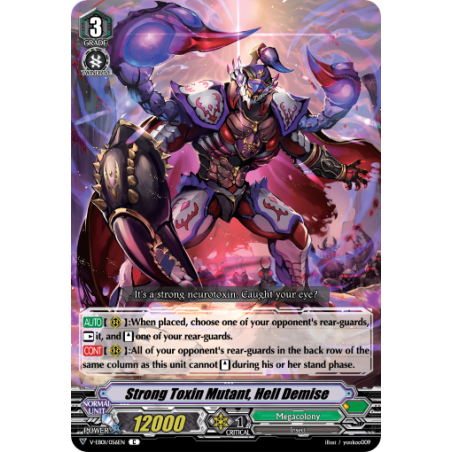 Vanguard_TCG_card_V-EB01_056EN_C_Strong_Toxin_Mutant_Hell_Demise_The_Destructive_Roar