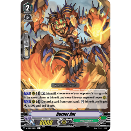 Vanguard_TCG_card_V-EB01_058EN_C_Burner_Ant_The_Destructive_Roar