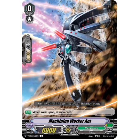 Vanguard_TCG_card_V-EB01_062EN_C_Machining_Worker_Ant_The_Destructive_Roar