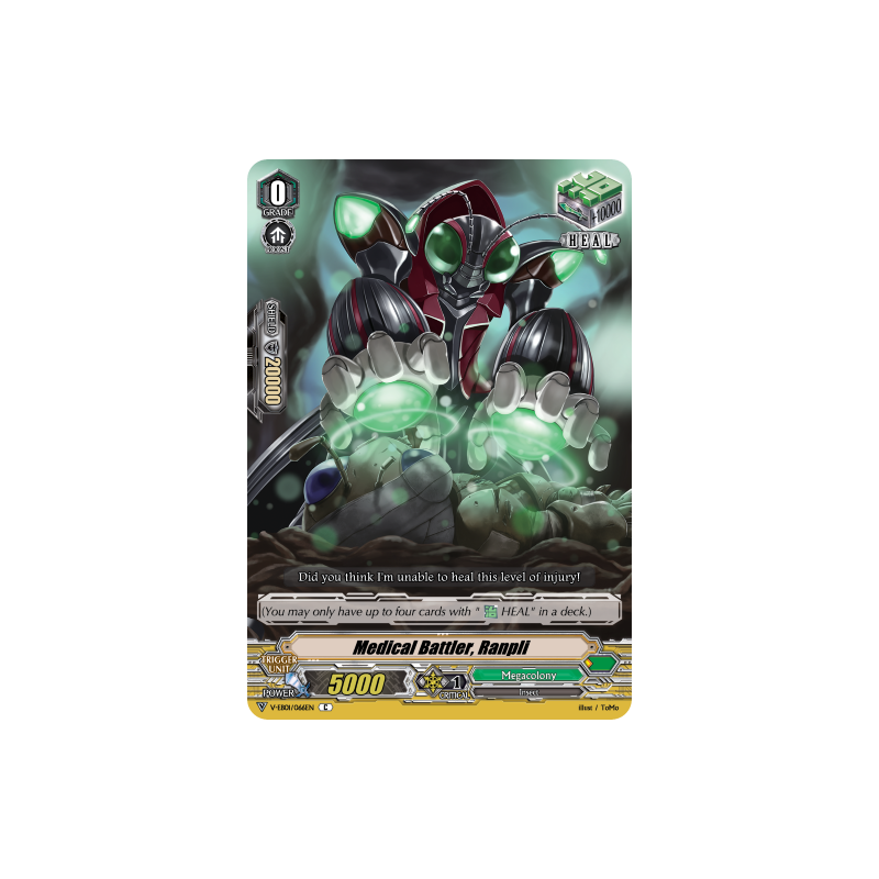 Vanguard_TCG_card_V-EB01_066EN_C_Medical_Battler_Ranpli_The_Destructive_Roar