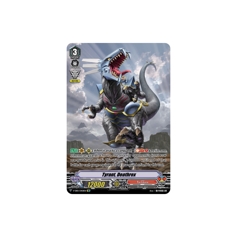 Vanguard_TCG_card_V-EB01_OR01EN_OR_Tyrant_Deathrex_The_Destructive_Roar