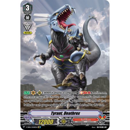 Vanguard_TCG_card_V-EB01_OR01EN_OR_Tyrant_Deathrex_The_Destructive_Roar