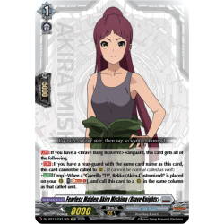 Vanguard_TCG_card_DZ-BT11_EX17EN_EX_Fearless_Maiden_Akira_Mishima_Brave_Knights_Symphony_of_Might_Bloom