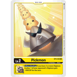Digimon_TCG_BT5-003_Pickmon_Uncommon_Battle_Of_Omni_Card_Game