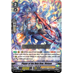 Vanguard_TCG_card_V-EB03_007EN_RRR_Player_of_the_Holy_Bow_Viviane_ULTRARARE_MIRACLE_COLLECTION