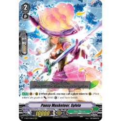 Vanguard_TCG_card_V-EB03_008EN_RRR_Pansy_Musketeer_Sylvia_ULTRARARE_MIRACLE_COLLECTION