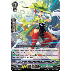 Vanguard_TCG_card_V-EB03_009EN_RRR_Lily_of_the_Valley_Musketeer_Rebecca_ULTRARARE_MIRACLE_COLLECTION