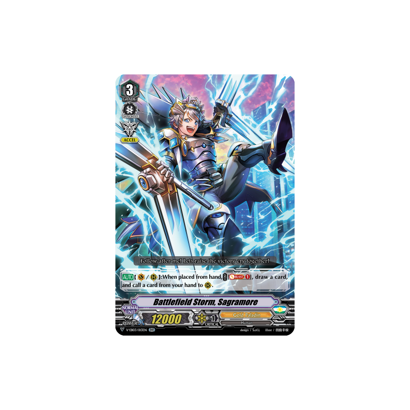 Vanguard_TCG_card_V-EB03_013EN_RR_Battlefield_Storm_Sagramore_ULTRARARE_MIRACLE_COLLECTION
